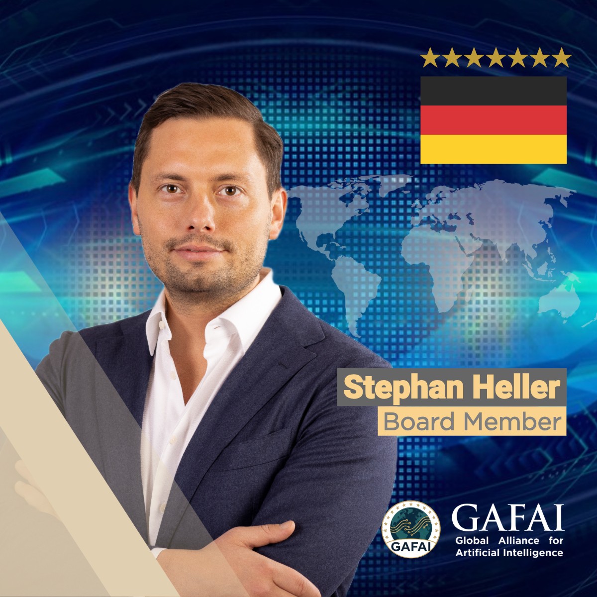 Global Alliance for Artificial Intelligence (GAFAI) Welcomes Mr. Stephan Heller to Board of Directors
